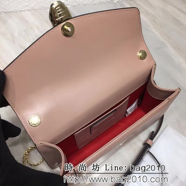 BVLGARI寶格麗 進口牛皮系列 時尚百搭 單肩斜挎包 39174 FYD1135